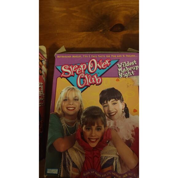 Sleep Over Club Wildest Makeup Night Set Vintage 1995 Parker Bros - Picture 2 of 3